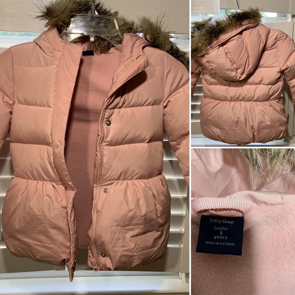 Baby Gap Puffy Jacket Size 5T